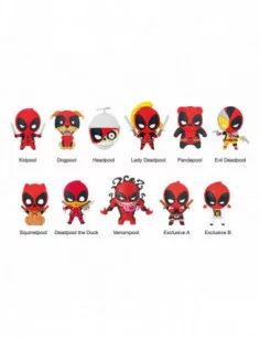 Marvel Colgantes PVC Deadpool Series 3 Expositor (24)