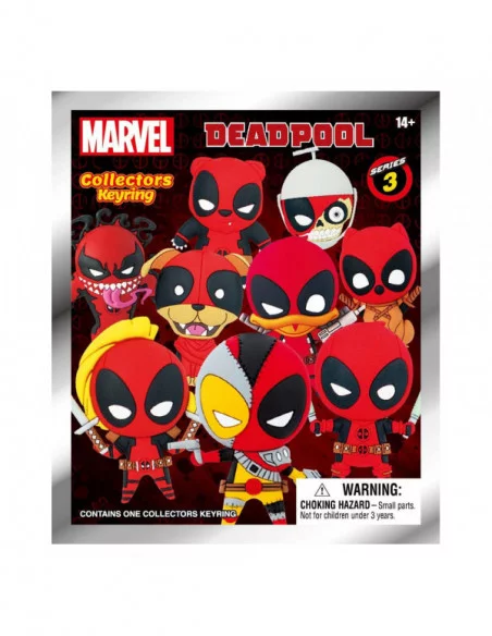 Marvel Colgantes PVC Deadpool Series 3 Expositor (24)
