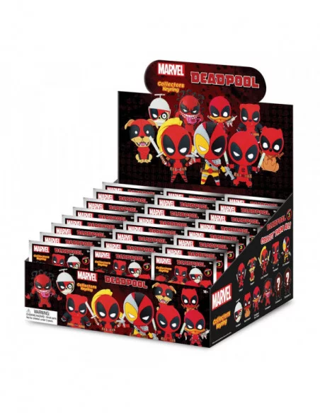 Marvel Colgantes PVC Deadpool Series 3 Expositor (24)