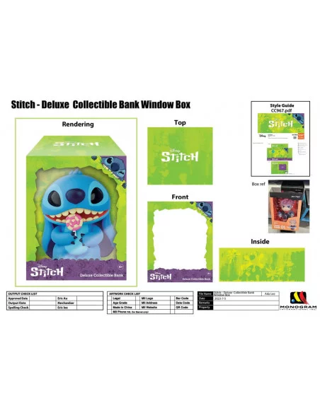 Lilo & Stitch Hucha Giant Deluxe Stitch 41 cm