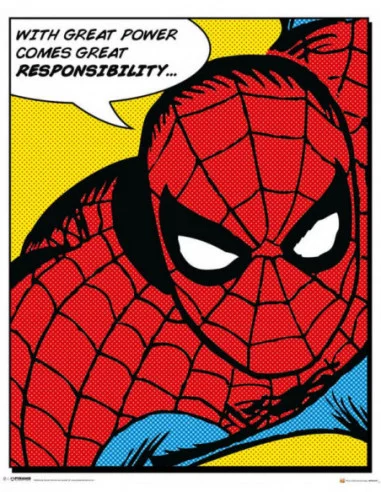 Marvel Set de 4 Pósteres Spider-Man Quote 40 x 50 cm (4)