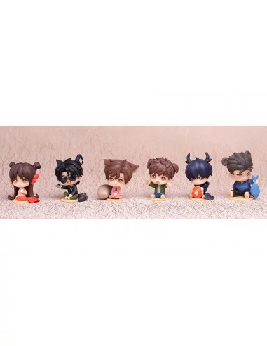 Time Raiders Pack de 6 Figuras ChiBi Cute Animal 5 - 6 cm