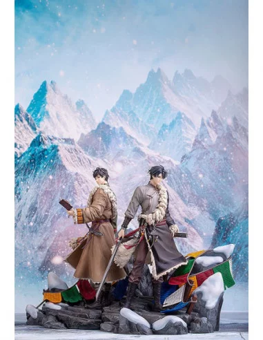Time Raiders Estatuas PVC 1/7 Wu Xie & Zhang Qiling: Floating Life in Tibet Ver. Special Set 28 cm