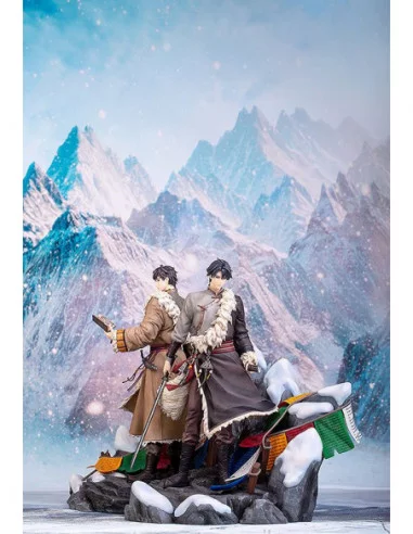 Time Raiders Estatuas PVC 1/7 Wu Xie & Zhang Qiling: Floating Life in Tibet Ver. Special Set 28 cm