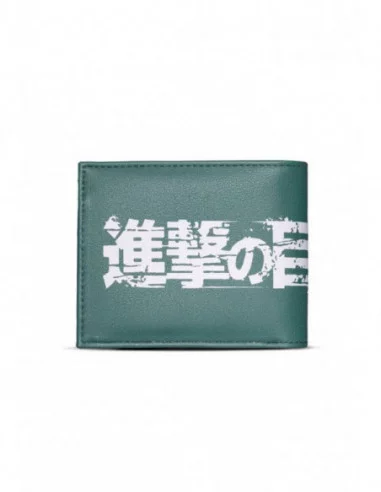 Attack on Titan Monedero Bifold Graphic Patch