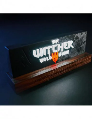 The Witcher Lámpara LED Wild Hunt Logo 22 cm