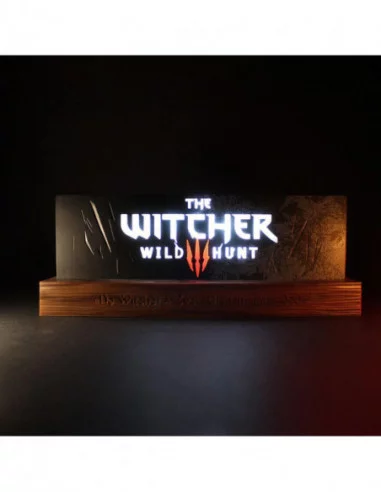 The Witcher Lámpara LED Wild Hunt Logo 22 cm