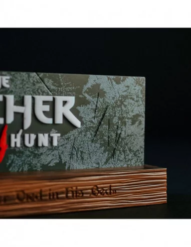 The Witcher Lámpara LED Wild Hunt Logo 22 cm