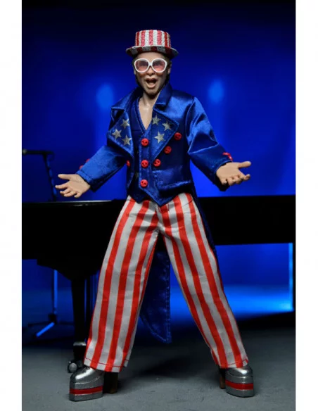 Elton John Figura Clothed Live in '76 Deluxe Set 20 cm