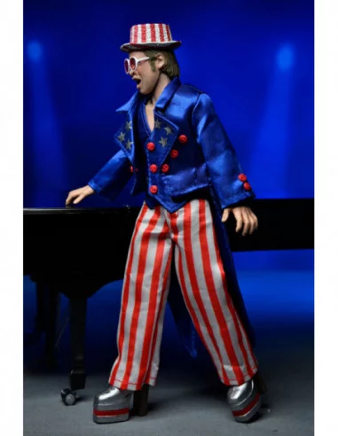 Elton John Figura Clothed Live in '76 Deluxe Set 20 cm