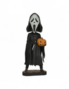 Scream Cabezón Head Knocker Ghost Face with Pumpkin 20 cm