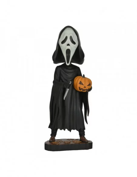 Scream Cabezón Head Knocker Ghost Face with Pumpkin 20 cm