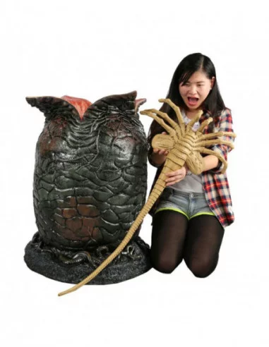 Aliens Réplica 1/1 Espuma Xenomorph Egg & Latex Facehugger 91 cm