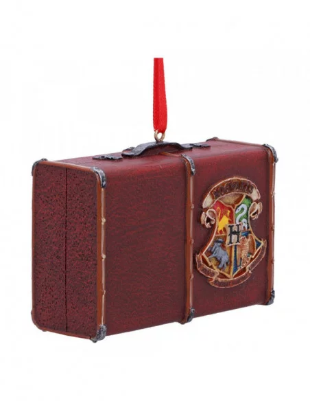 Harry Potter Decoracións Árbol de Navidad Hogwarts Suitcase Caja (6)