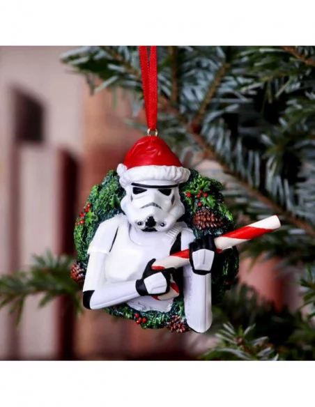 Original Stormtrooper Decoración Árbol de Navidad Wreath 10 cm
