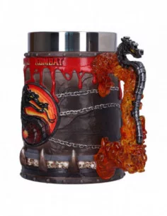 Mortal Kombat Jarro Logo 15 cm 2