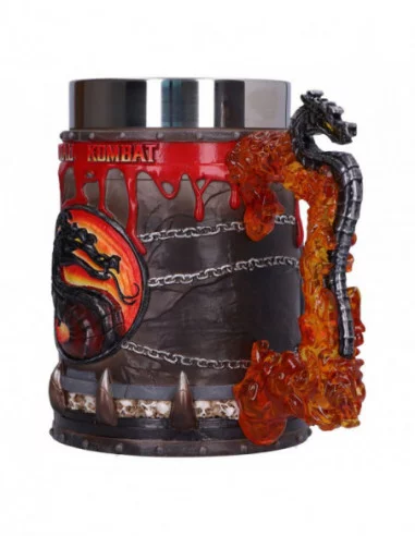 Mortal Kombat Jarro Logo 15 cm