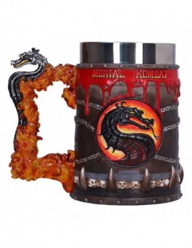 Mortal Kombat Jarro Logo 15 cm