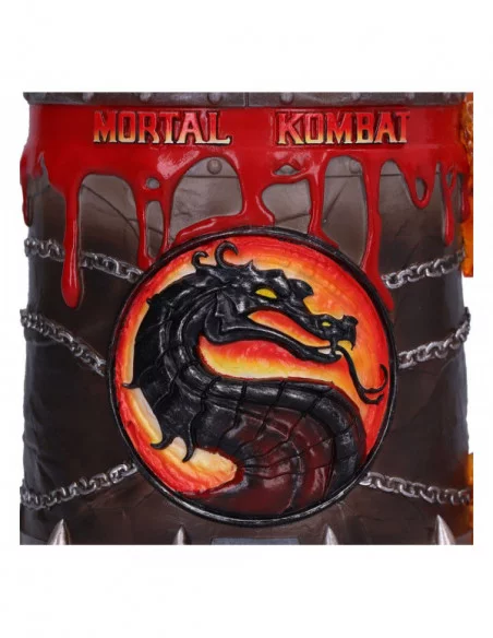 Mortal Kombat Jarro Logo 15 cm