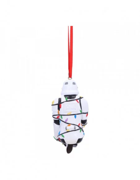 Original Stormtrooper Decoración Árbol de Navidad Stormtrooper In Fairy Lights 9 cm