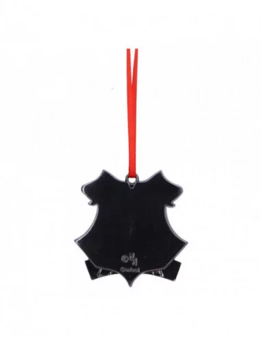 Harry Potter Decoración Árbol de Navidad Hogwarts Crest (Silver) 6 cm