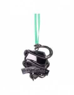 Harry Potter Decoración Árbol de Navidad Slytherin Crest (Silver) 6 cm