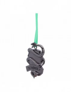 Harry Potter Decoración Árbol de Navidad Slytherin Crest (Silver) 6 cm 2