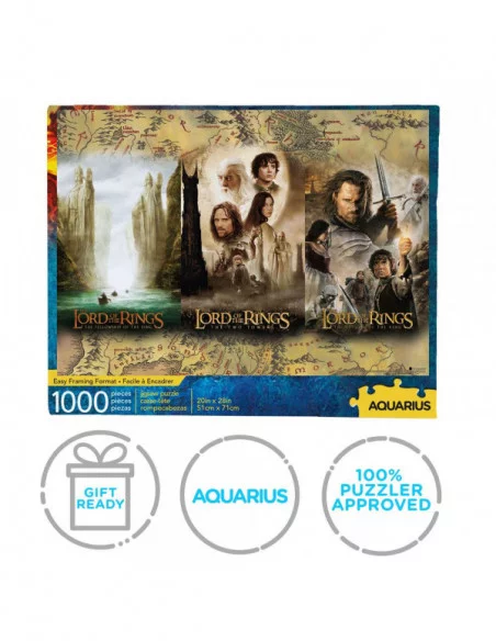 El Señor de los Anillos Puzzle Triptych (1000 piezas)