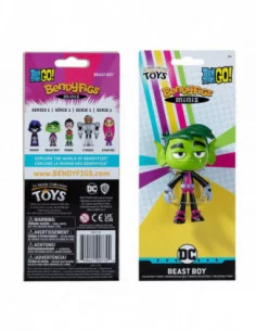 Teen Titans Go! Figura Maleable Bendyfigs Beast Boy 9 cm 2
