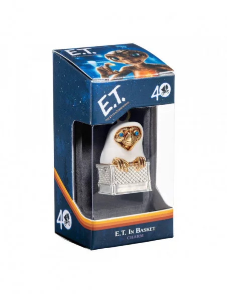 E.T., el extraterrestre Colgante Lumos E.T. In the Basket (bañado en oro y plata)