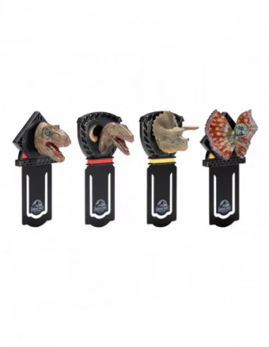 Parque Jurásico Set de 4 Puntos de libros Dinosaurs