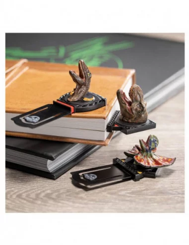 Parque Jurásico Set de 4 Puntos de libros Dinosaurs