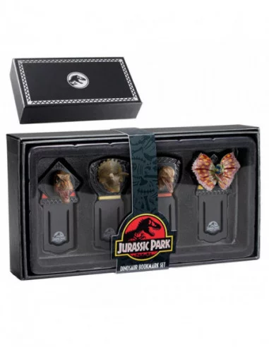 Parque Jurásico Set de 4 Puntos de libros Dinosaurs