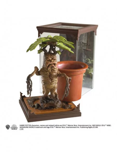 Harry Potter Estatua Magical Creatures Mandrake 13 cm