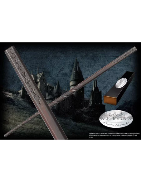 Harry Potter Varita Mágica Profesor Sybill Trelawney (edición carácter)