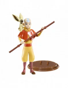 Avatar La Leyenda de Aang Figura Maleable Bendyfigs Aang 18 cm