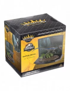 Jurassic Park Estatua Toyllectible Treasure Velociraptor Blue Raptor Recon 8 cm 2