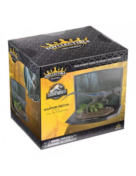 Jurassic Park Estatua Toyllectible Treasure Velociraptor Blue Raptor Recon 8 cm Jurassic Park Estatua Toyllectible Treasure Velociraptor Blue Raptor Recon 8 cm