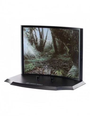 Jurassic Park Estatua Toyllectible Treasure Velociraptor Blue Raptor Recon 8 cm