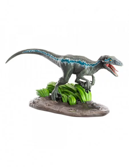 Jurassic Park Estatua Toyllectible Treasure Velociraptor Blue Raptor Recon 8 cm