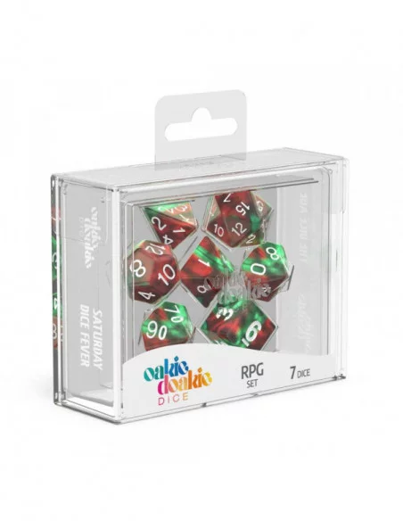 Oakie Doakie Dice Dados RPG-Set Gemidice - Bloody Jungle (7)