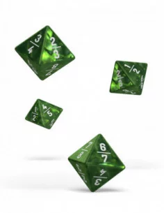 Oakie Doakie Dice Dados D8 18 mm Goyf Marble - Verde (4)