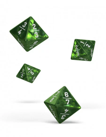 Oakie Doakie Dice Dados D8 18 mm Goyf Marble - Verde (4)