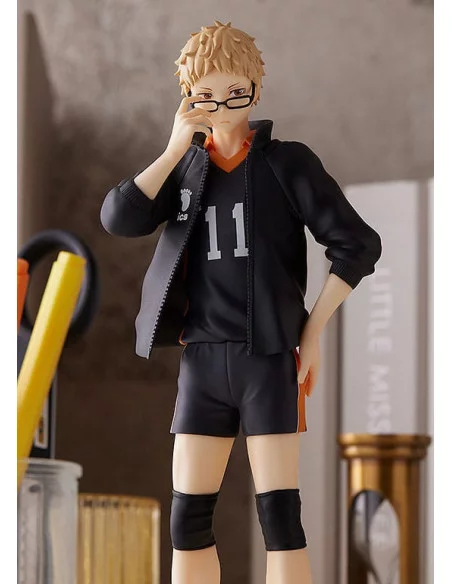 Haikyuu!! Estatua PVC Pop Up Parade Kei Tsukishima 18 cm Haikyuu!! Estatua PVC Pop Up Parade Kei Tsukishima 18 cm