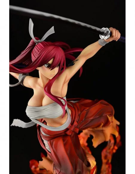 Fairy Tail Estatua 1/6 Erza Scarlet Samurai Ver. Kurenai 43 cm Fairy Tail Estatua 1/6 Erza Scarlet Samurai Ver. Kurenai 43 cm