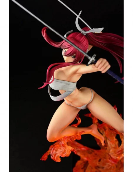 Fairy Tail Estatua 1/6 Erza Scarlet Samurai Ver. Kurenai 43 cm Fairy Tail Estatua 1/6 Erza Scarlet Samurai Ver. Kurenai 43 cm