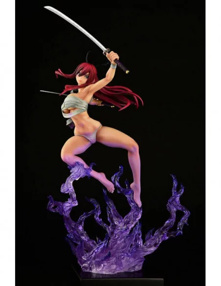 Fairy Tail Estatua 1/6 Erza Scarlet Samurai Ver. Shikkoku 43 cm