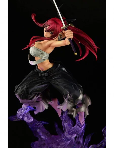 Fairy Tail Estatua 1/6 Erza Scarlet Samurai Ver. Shikkoku 43 cm