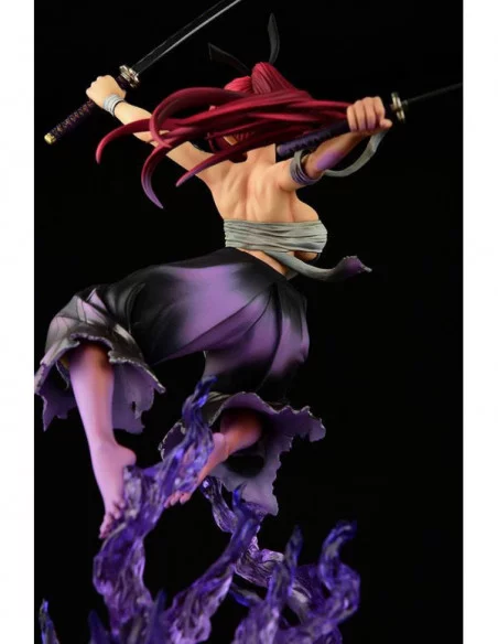 Fairy Tail Estatua 1/6 Erza Scarlet Samurai Ver. Shikkoku 43 cm