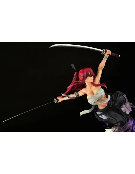 Fairy Tail Estatua 1/6 Erza Scarlet Samurai Ver. Shikkoku 43 cm